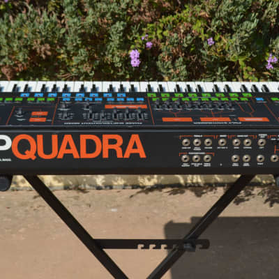Restored ARP Quadra Synthesizer Keyboard with new sliders! image 15