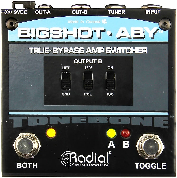 Radial BigShot ABY True-bypass Switch Pedal image 1