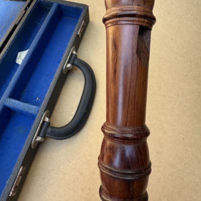 Mollenhauer Vintage Rosewood Soprano Recorder flute image 9
