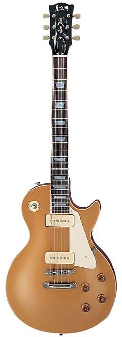 Burny RLG-60P VGT Vintage Gold Top Single Cut Electric Guitar.