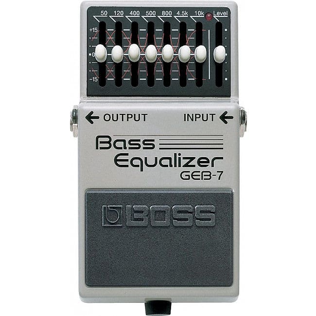 Boss GEB-7 Bass Equalizer 7-Band Graphic EQ Pedal GEB7 image 1