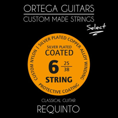 ORTEGA RQS Custom Made Requinto Guitar Select String Set Normal Tension for sale