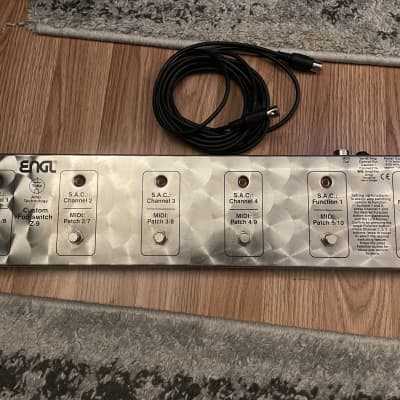 Genuine Randall 3-Button MIDI Footswitch with 7-Pin Cable | Reverb