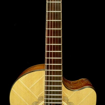 Blueberry Guitar Classical Nylon String 2023 - Hand Carved & Handmade image 3