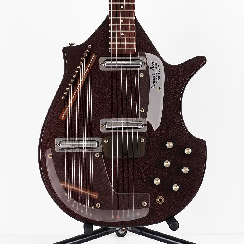 1966 Danelectro Coral Electric Sitar Guitar Vincent Bell Vintage Original 1967 image 1