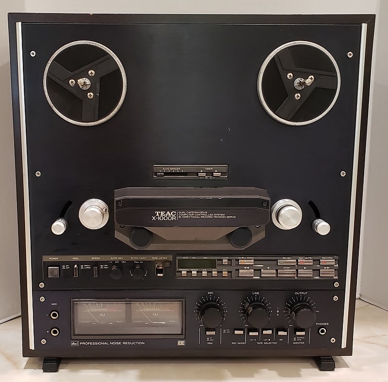 TEAC X-1000R 1/4 2-Track Reel to Reel Tape Recorder