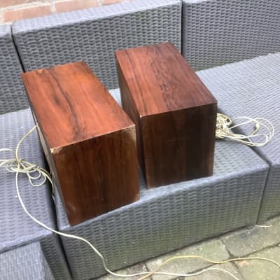 Svenska SINUS Swedish Design 60’s 70’s Sinus 1017 speakers loudspeakers Gorgeous wood look image 11