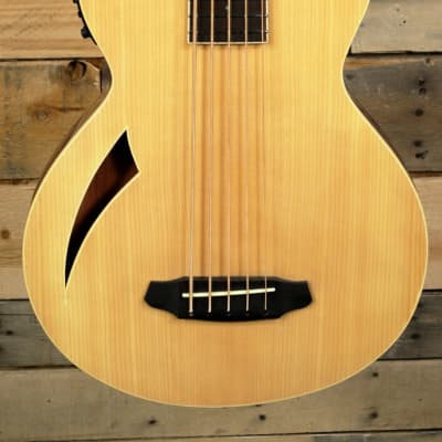ESP LTD TL-5 Acoustic/Electric 5-String Bass Natural image 2