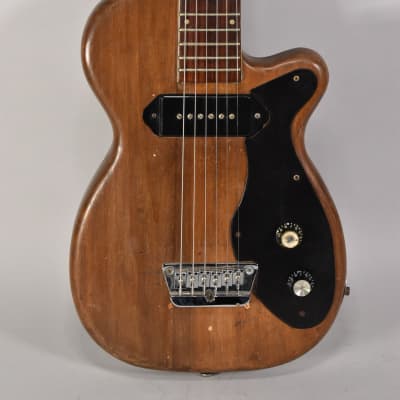 1950s Harmony Stratotone Natural Finish Electric Guitar image 2