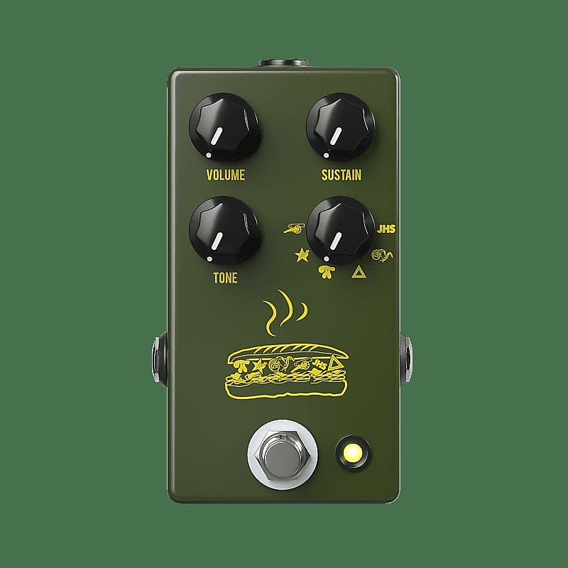 JHS Pedals Muffuletta Army Green *Free Shipping in the US