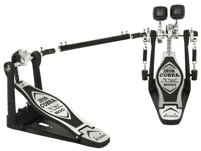 Tama Iron Cobra 600 Double Bass Drum Pedal, #HP600DTW image 1