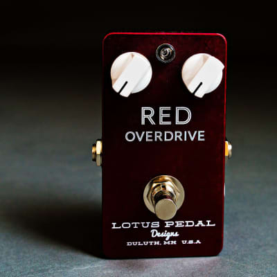 Lotus Pedal Designs Red Overdrive image 1