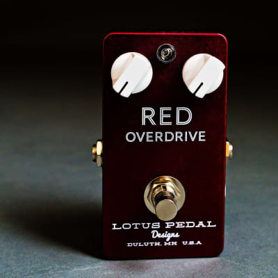 Lotus Pedal Designs Red Overdrive for sale