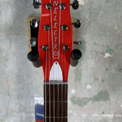 Mint Danelectro '59 NOS+ Electric Guitar - Red image 6