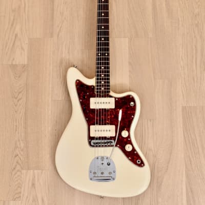 1959 Fender Jazzmaster Vintage Pre-CBS Offset Electric Guitar Olympic White w/ Case image 2