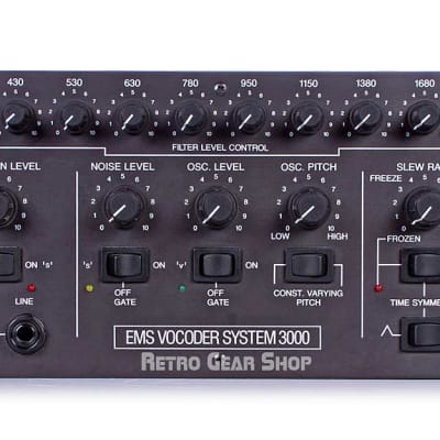 EMS Vocoder 3000 Rare Vintage Analog Synthesizer Synth 2000 Electronic Music Studios vsm201 Moog image 2
