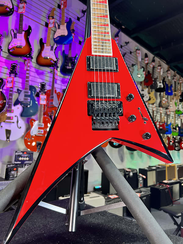 Jackson Rhoads RRX24 - Red with Black Bevels Auth Dealer Free Ship! 239 *FREE PLEK WITH PURCHASE* image 1