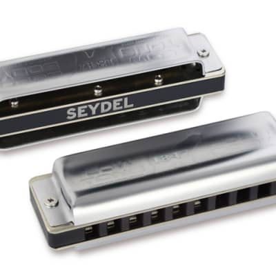 C. A. SEYDEL 1847 NOBLE 10-Hole Diatonic Harmonica, Key of Low Low E. New with Full Warranty!