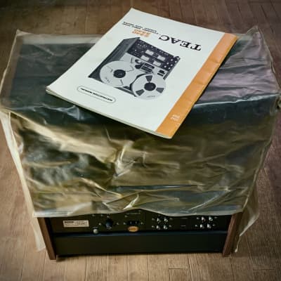 TEAC 3340 4-Channel Simul-Sync Stereo Tape Deck '70s reel to reel w orig  instruct manual + slipcover