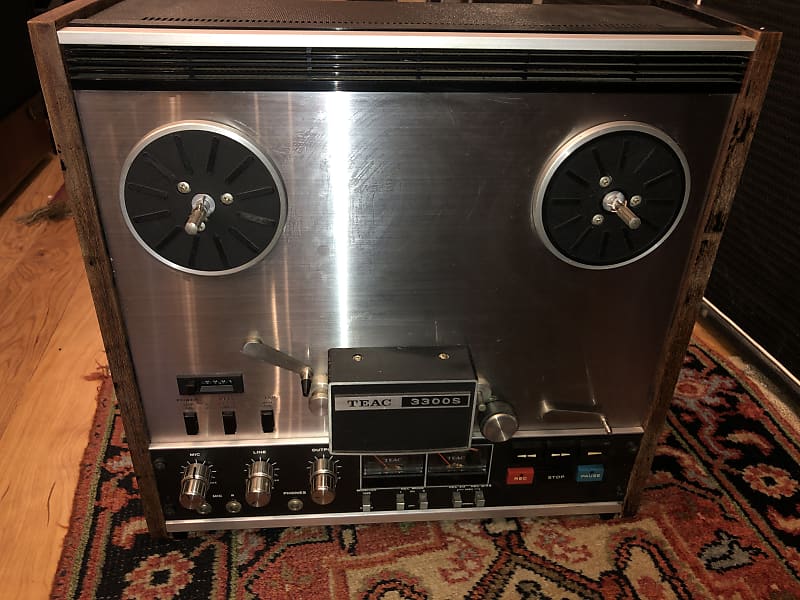 TEAC 3300s vintage Reel to Reel stereo 1/4” tape deck(needs repair