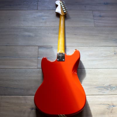 🇯🇵 Fender Mustang Reissue Competition MIJ Japan Fiesta Red 2007-2010 MG-73 CO FRD image 4