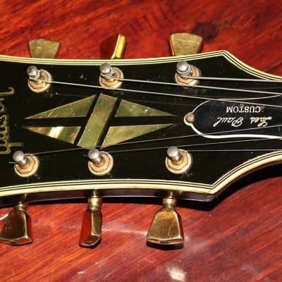 1974 Gibson Les Paul Custom Twentieth Anniversary, Very rare left handed model image 5