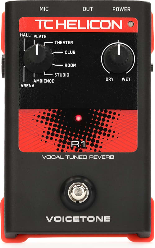 TC Helicon VoiceTone R1 | Reverb