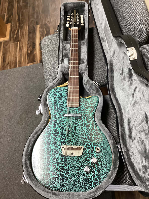 Hammertone Baritone mandolin 2000 - Green hammertone | Reverb