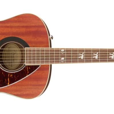 Fender Tim Armstrong Signature Hellcat Acoustic-Electric Guitar, Natural image 2