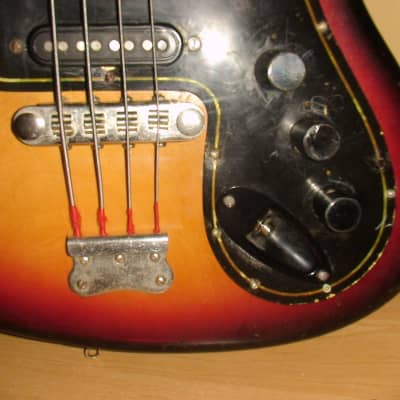 Musima De Luxe 25B Jaguar Bass Guitar Vintage image 3