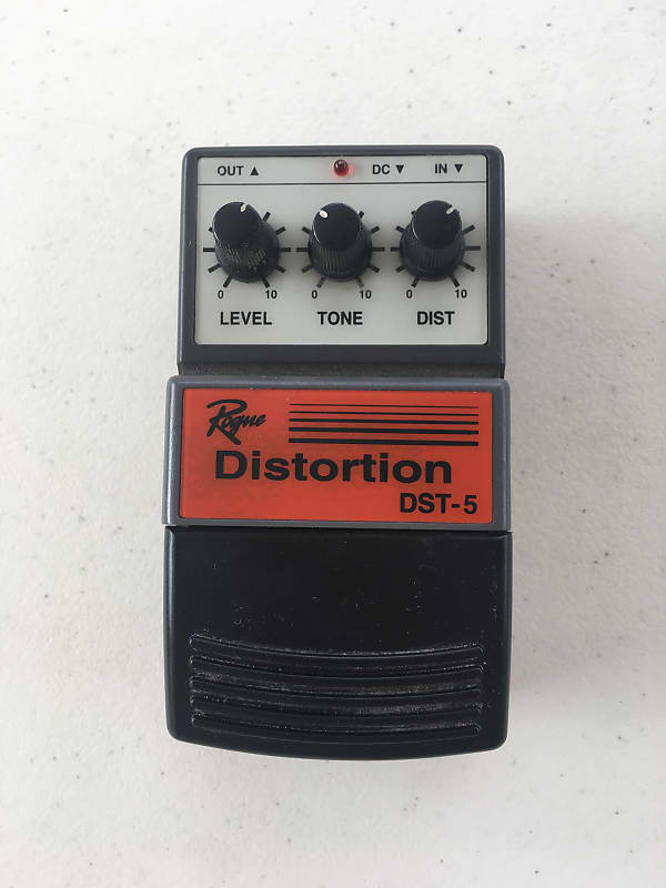 Rogue DST-5 Analog Distortion Overdrive Rare Vintage Guitar Effect Pedal image 1