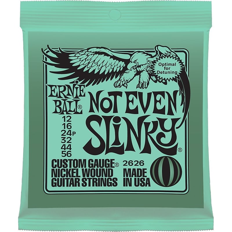 Ernie Ball Slinky Nickel Wound 12-56 Not Even image 1