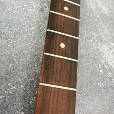 Dark Flame Roasted Maple Neck, 22 Stainless Steel, ST Satin | Reverb