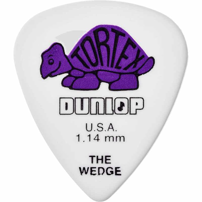 Médiator Dunlop Tortex Triangle 1,14mm violet