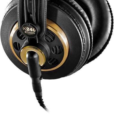 AKG K240 Studio Semi-Open Over-Ear Professional Studio Headphones