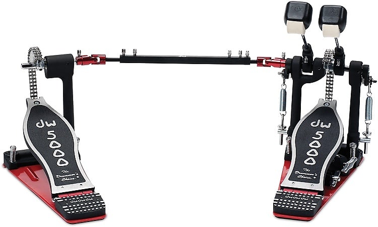 DW DWCP5002TD4 5000 Series Turbo Double Bass Drum Pedal image 1