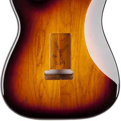 Genuine Fender Classic 60s Strat SSS Alder Body, Sunburst, Vintage bridge mount image 3