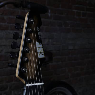 ESP USA M-III 2 GT - Zebrawood - See Thru Black Sunburst