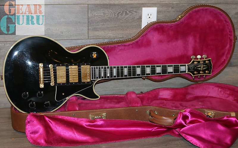 1992 Pre-Historic Gibson Les Paul '57 Black Beauty 3 Pickups