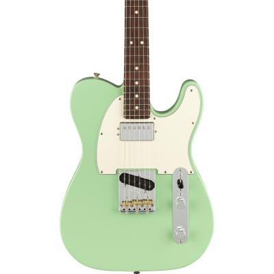 Fender American Performer Telecaster SH, Rosewood, Satin Surf Green for sale