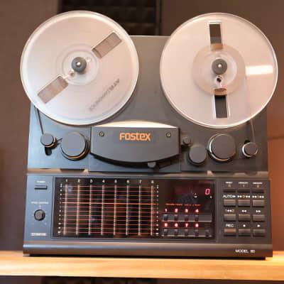Fostex Model 80 1/4 8-Track Reel to Reel Tape Recorder