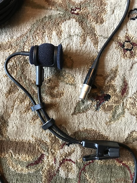 Audio-Technica ATM-35 Mini Condenser Microphone with AT8532 Power Supply