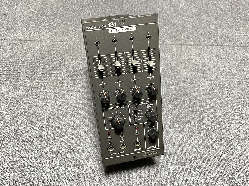 Roland System-100M Model 131 Output Mixer Rare module | Reverb