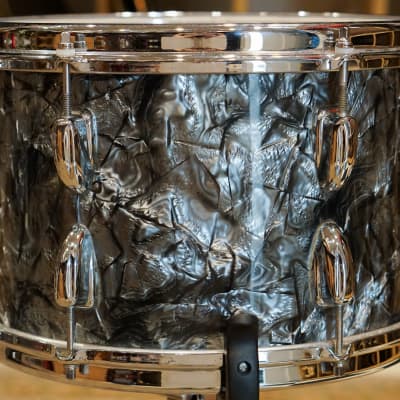 Slingerland 12/14/20" Drum Set - 1960s Black Diamond Pearl image 4
