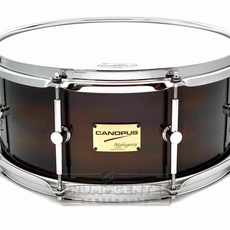 Canopus Aluminum Alloy Snare Drum 14x6 Jet Black | Reverb