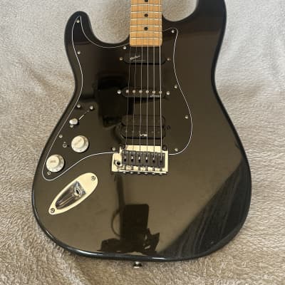 Left Handed Baritone Fender Stratocaster Parts Build Subsonic Neck Charcoal Metallic image 1