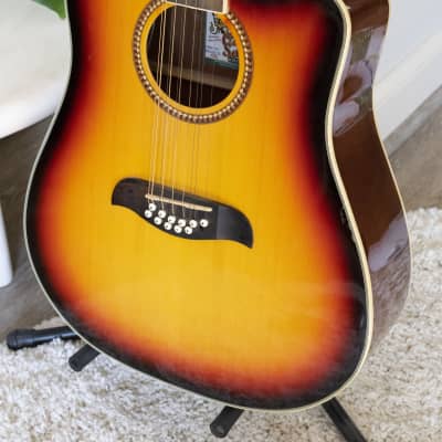 Oscar Schmidt 12-String Acoustic / Electric Guitar | OD312CE-TS for sale