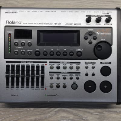 Roland TD-20 V-Drum Percussion Sound Module | Reverb