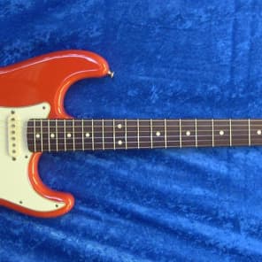 Fender Japan 1962 Reissue Stratocaster ST62-TX Fiesta Red