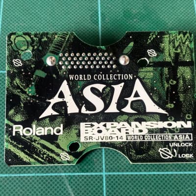 Roland SR-JV80-14 Asia Expansion Board 1990s - Green